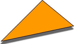 Orange triangle